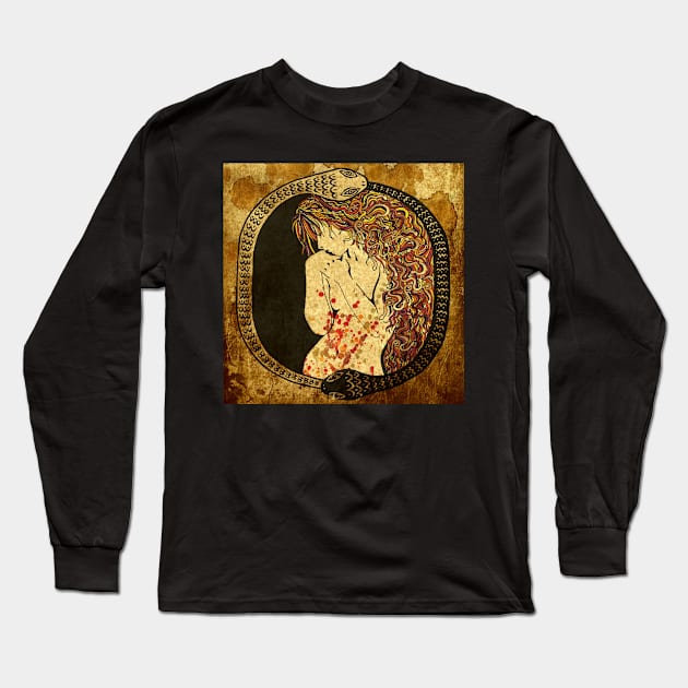 Medusa Long Sleeve T-Shirt by BeeG